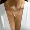 COLLAR CORBATIN DORADO