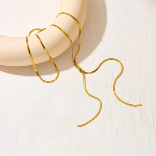COLLAR CORBATIN DORADO