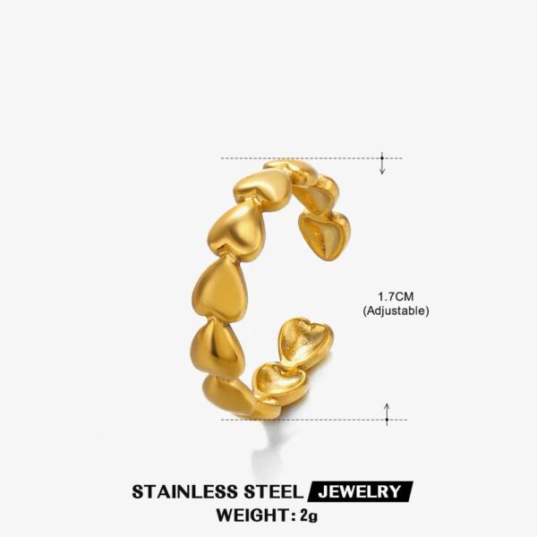 ANILLO MINI CORAZONES