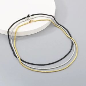 CADENA PARA HOMBRE NEGRA