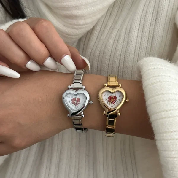 BRAZALETE RELOJ DE CORAZÓN