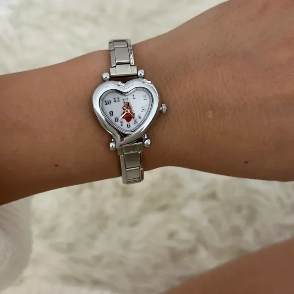 BRAZALETE RELOJ DE CORAZÓN